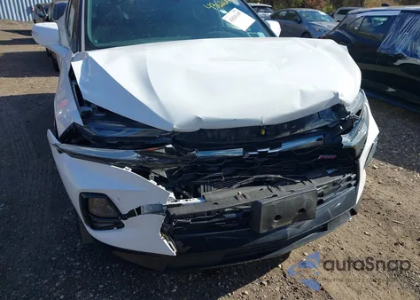 2019 Chevrolet Blazer Rs из США, поврежденный, VIN 3GNKBJRS1KS647992